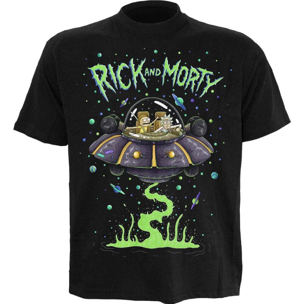 Rick and Morty - Space Cruiser - T-Shirt