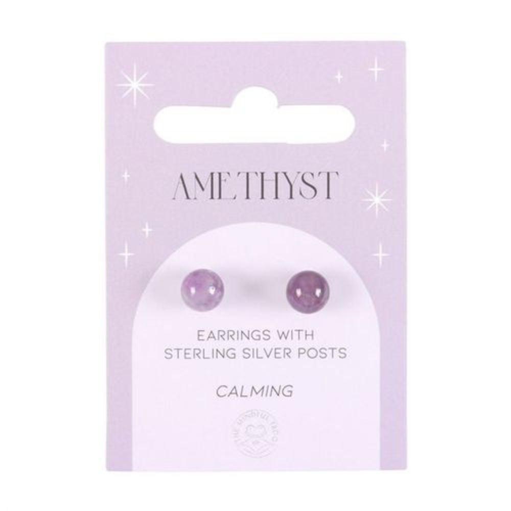 Semi Precious Crystal Earrings