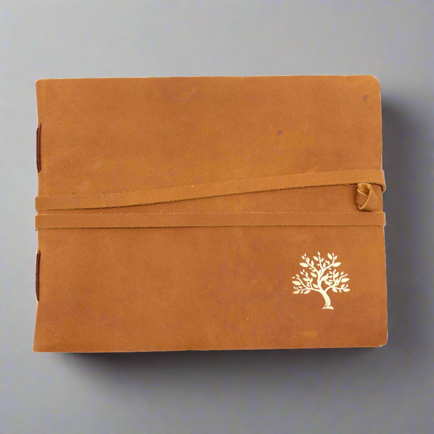 Leather Sketchbook Golden Tree