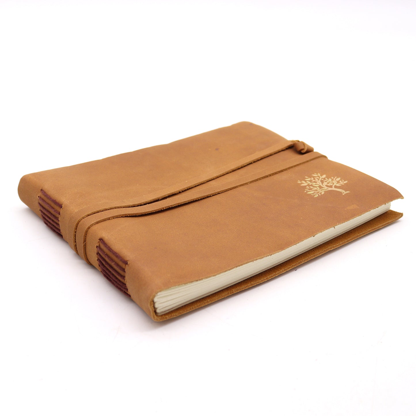 Leather Sketchbook Golden Tree