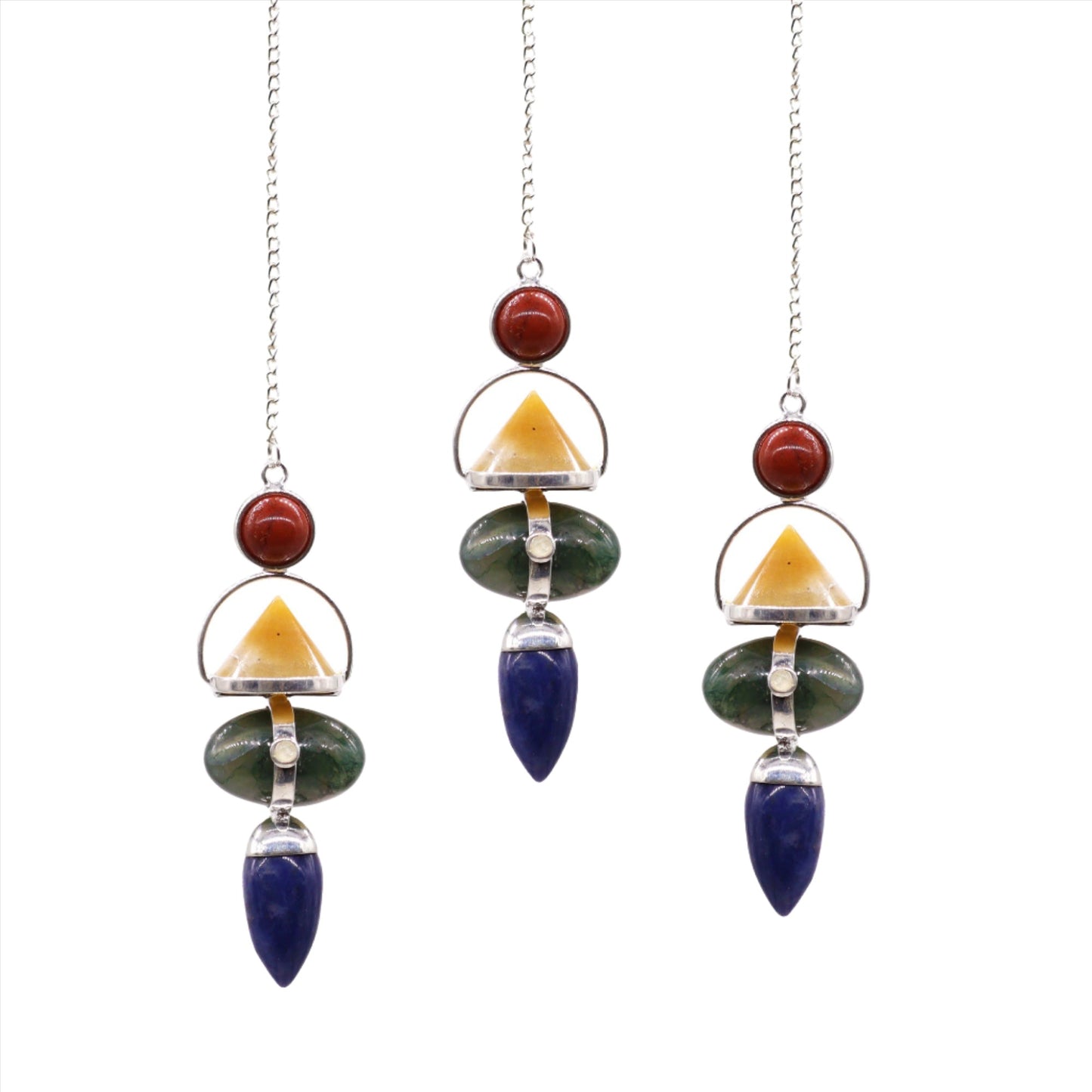 Four Elements-Gemstone Pendulum
