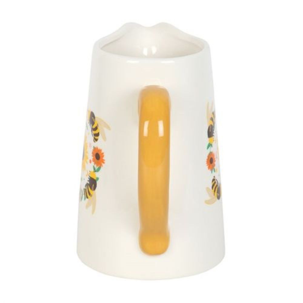 Summer Bee Ceramic Flower Jug