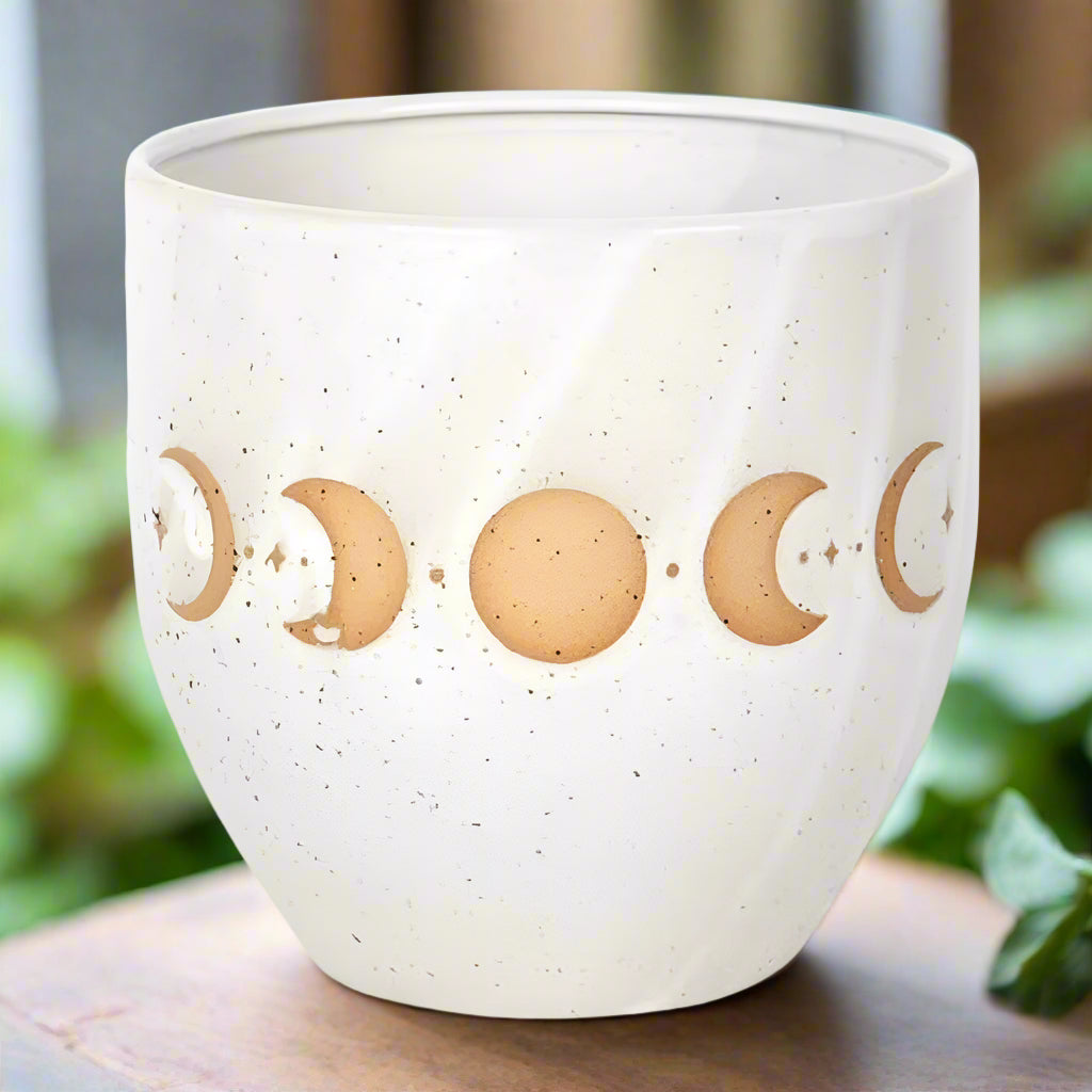 Moon Phase Plant pot