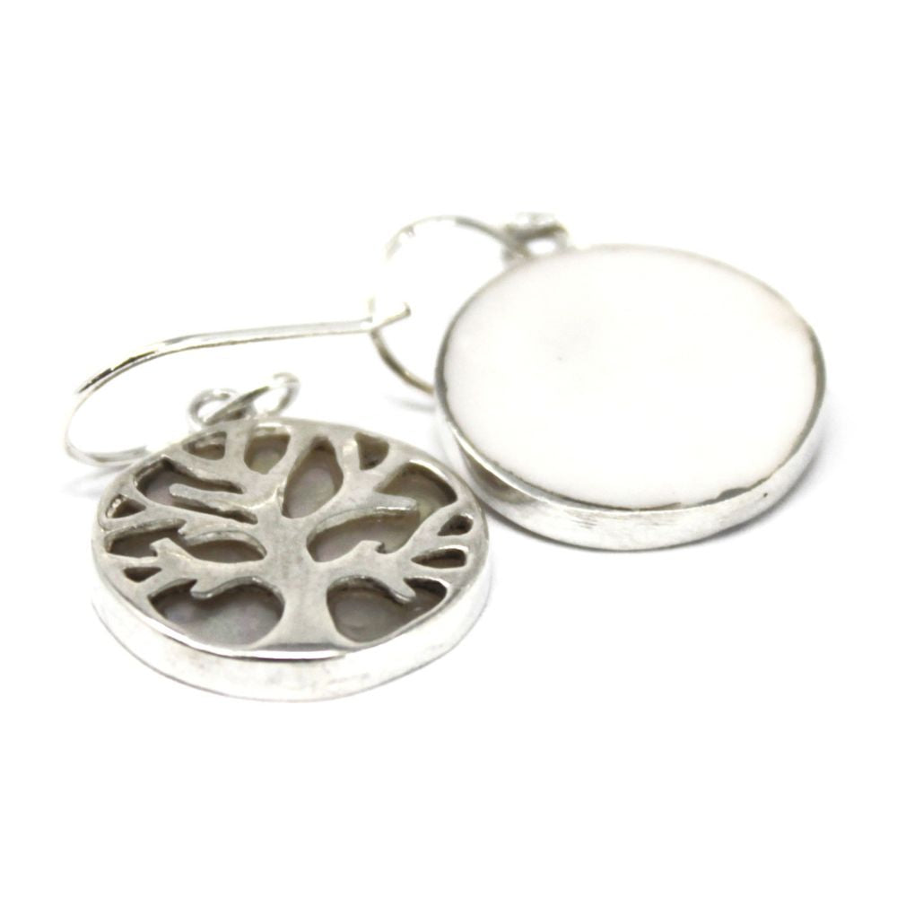 Silver Tree of Life Earrings