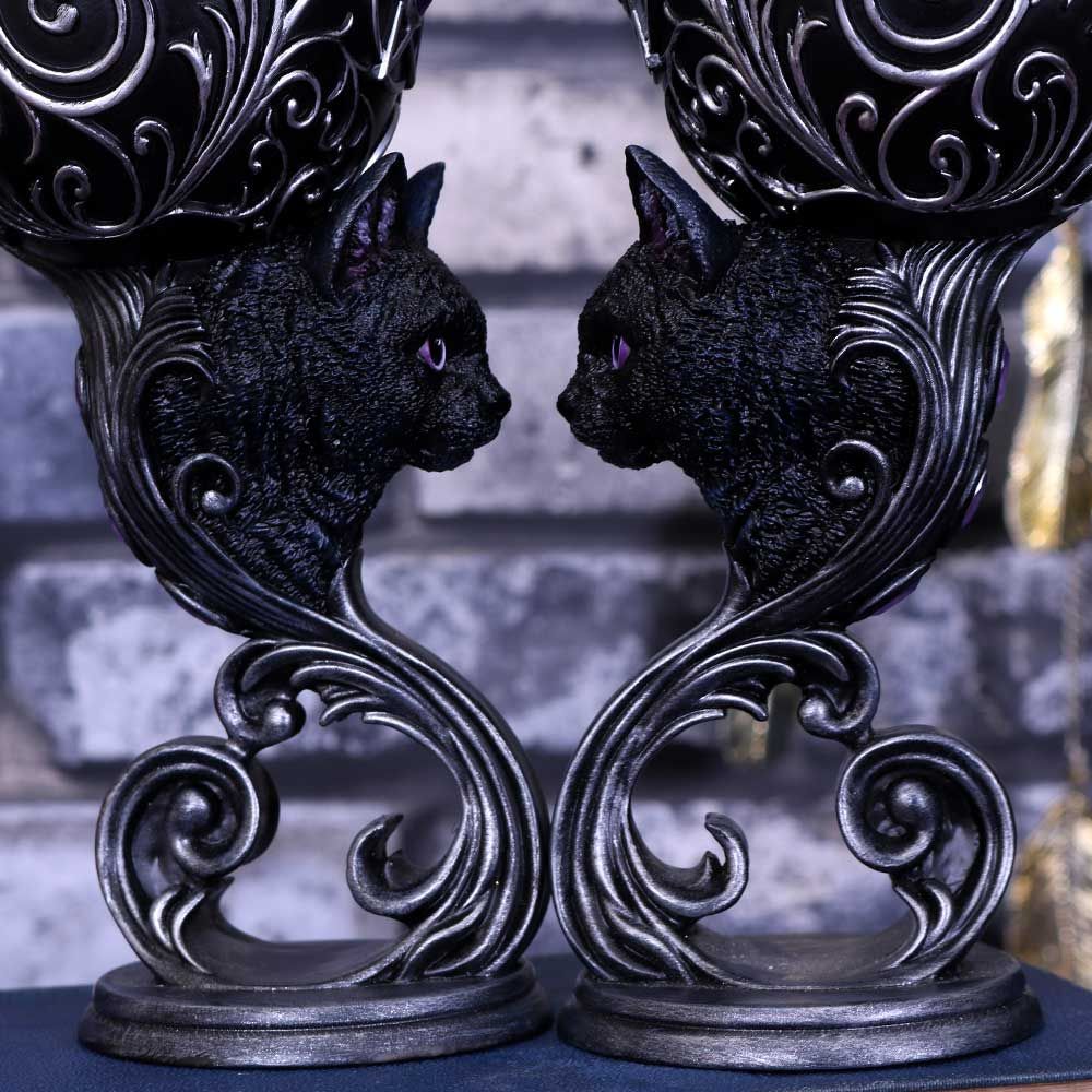 Familiars Love Twin Cat Heart Goblets
