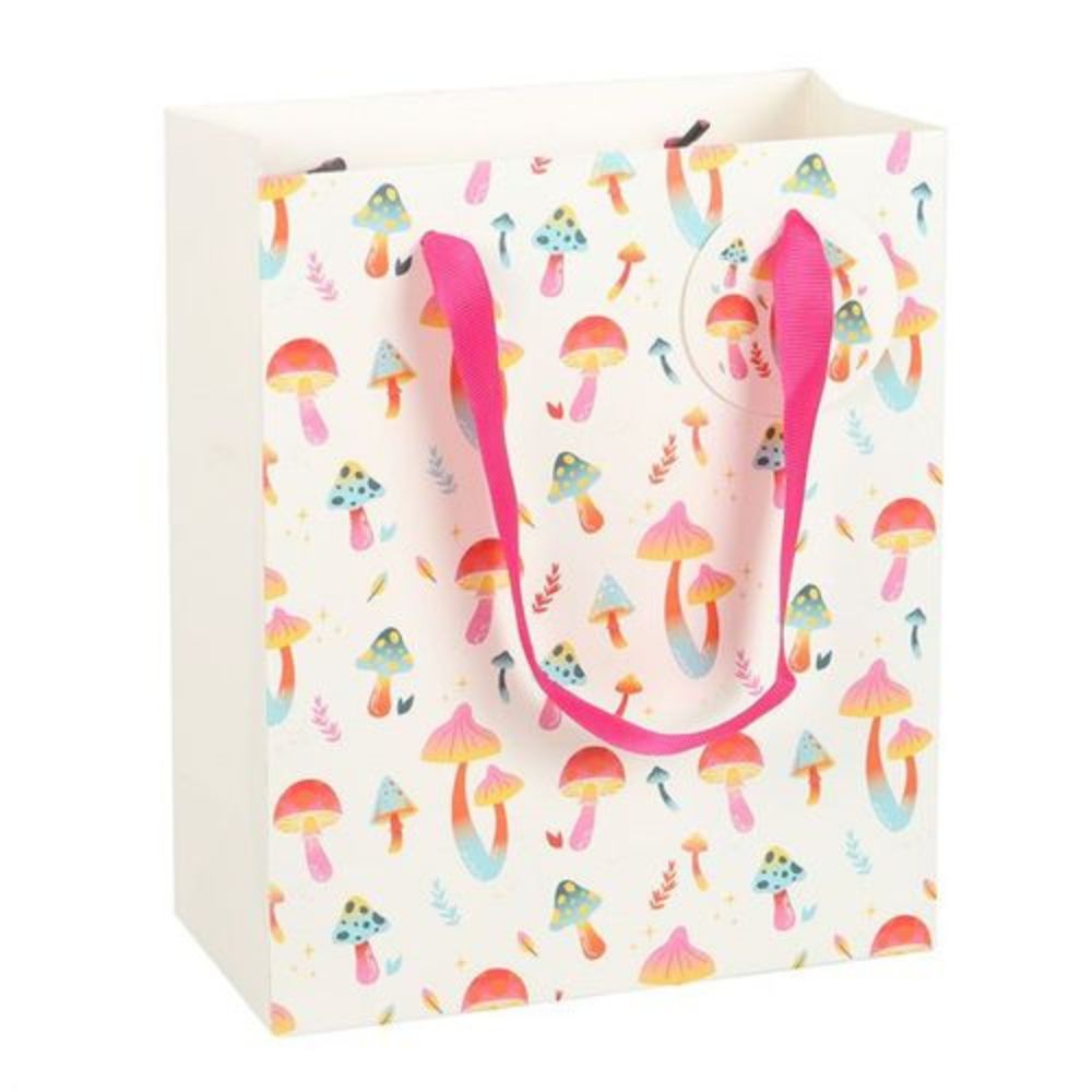 Gift Bag - Funky Fungi Mushroom Print