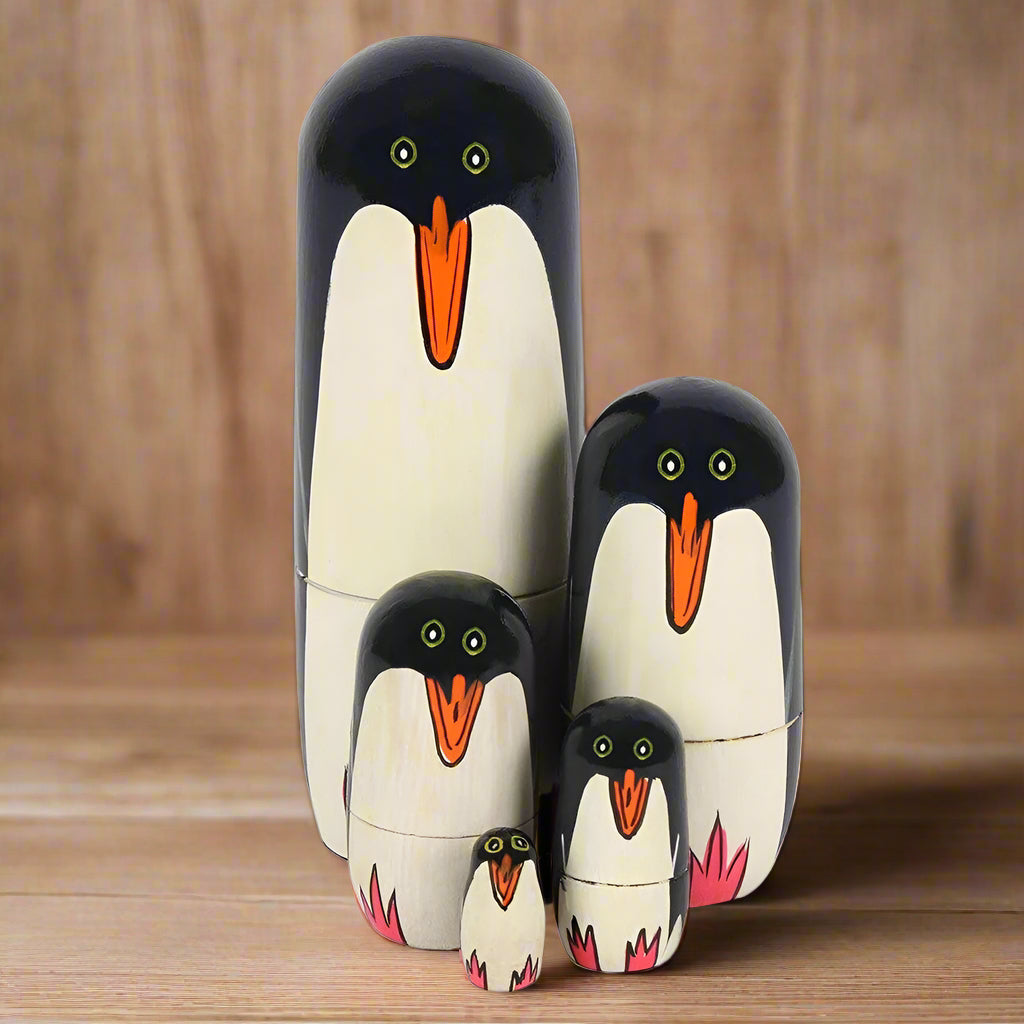 Russian 'Penguin' Nesting Doll