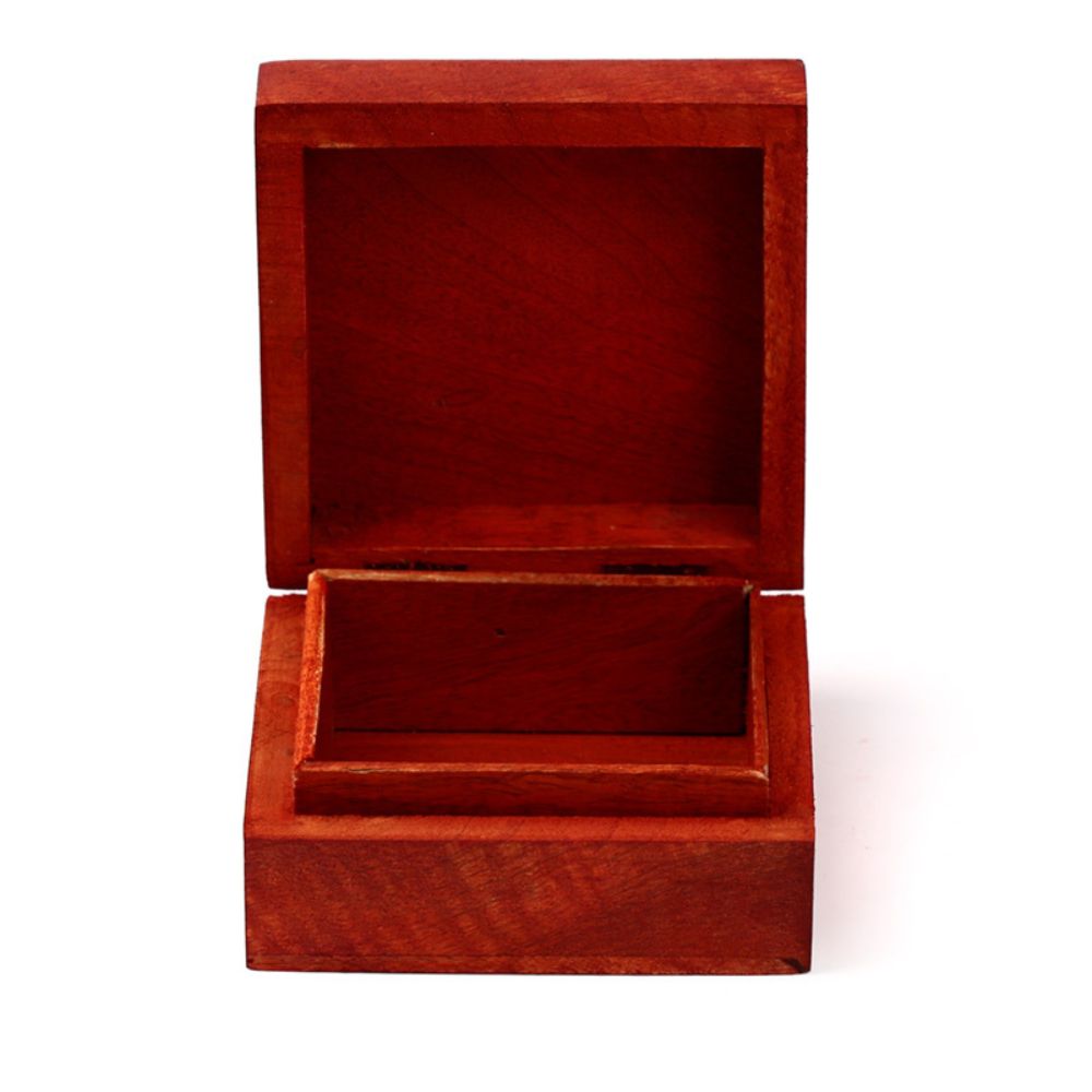 Hand Carved Trinket Box