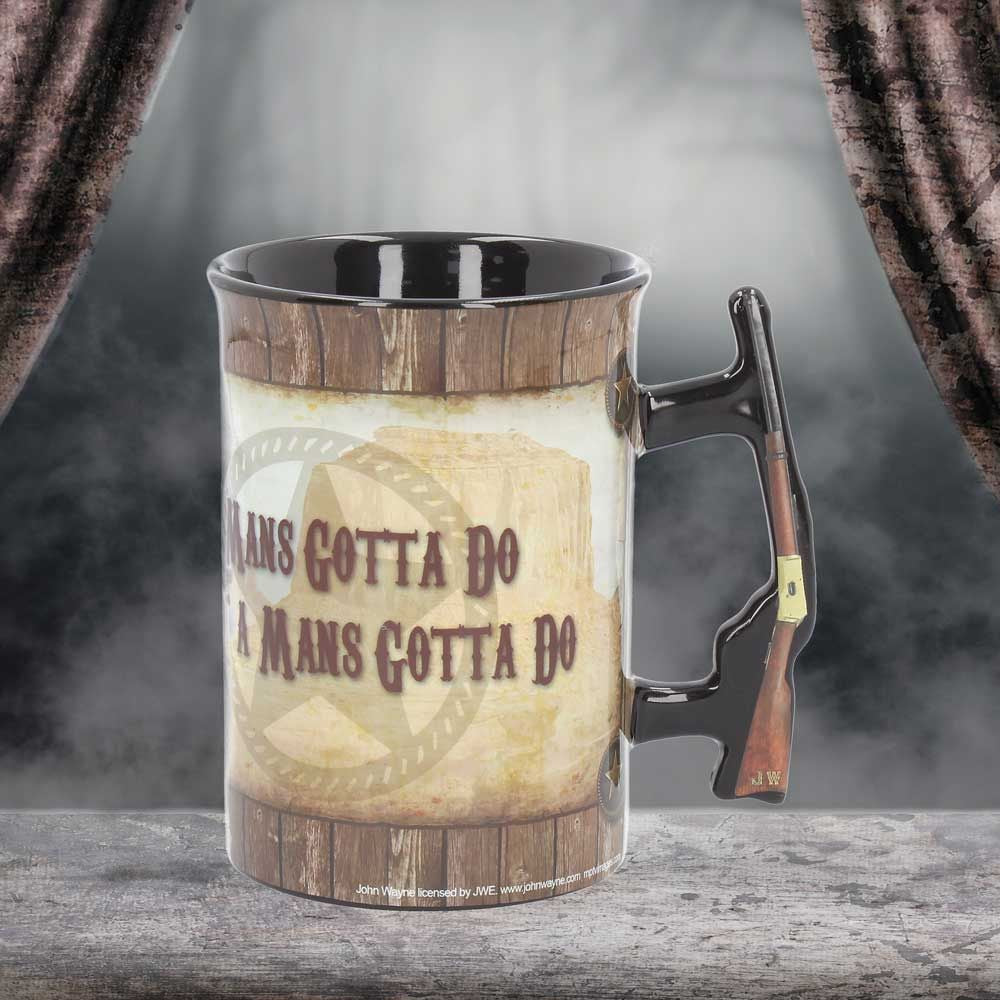 John Wayne - ‘A Man's gotta go what a Man's gotta do’ Mug