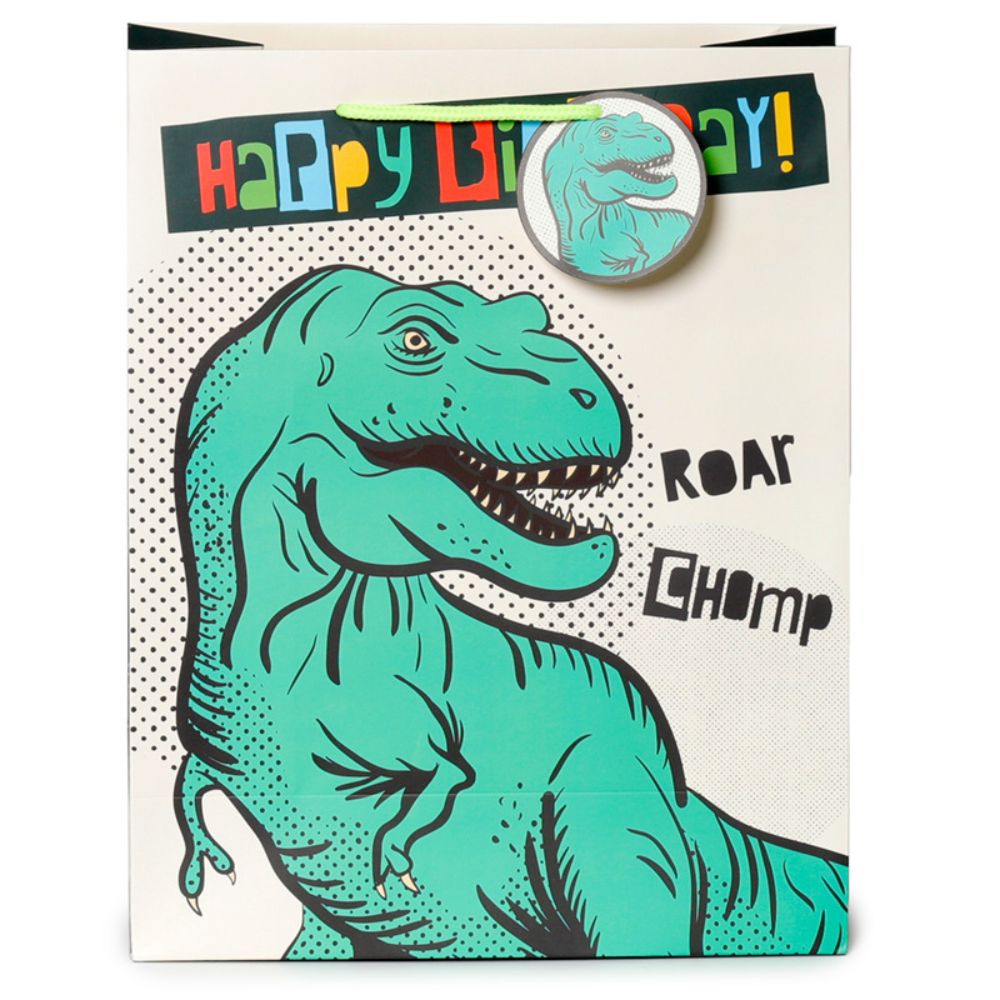 Happy Birthday Dinosauria - Gift Bag