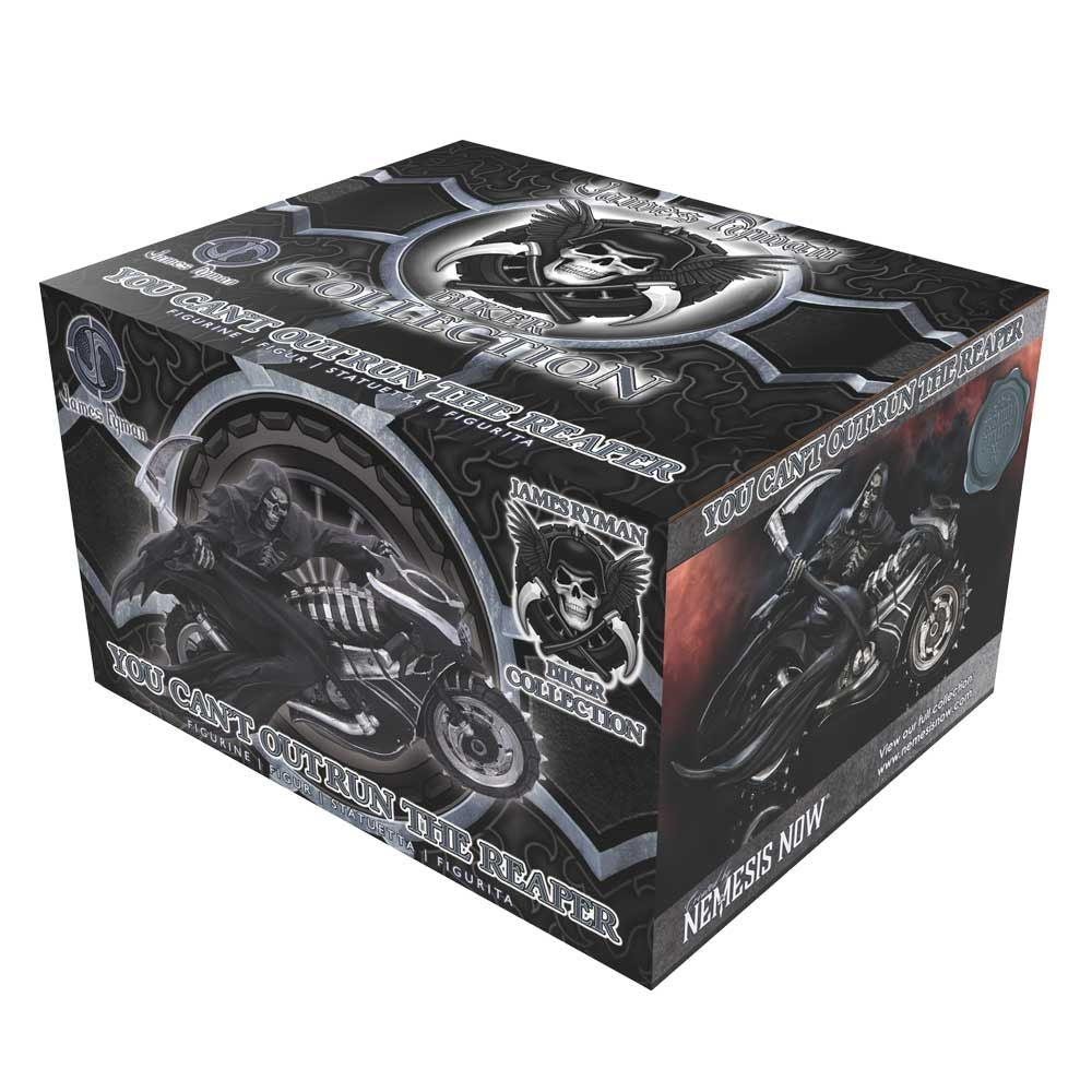 James Ryman - You Can't Outrun the Reaper Biker Figurine
