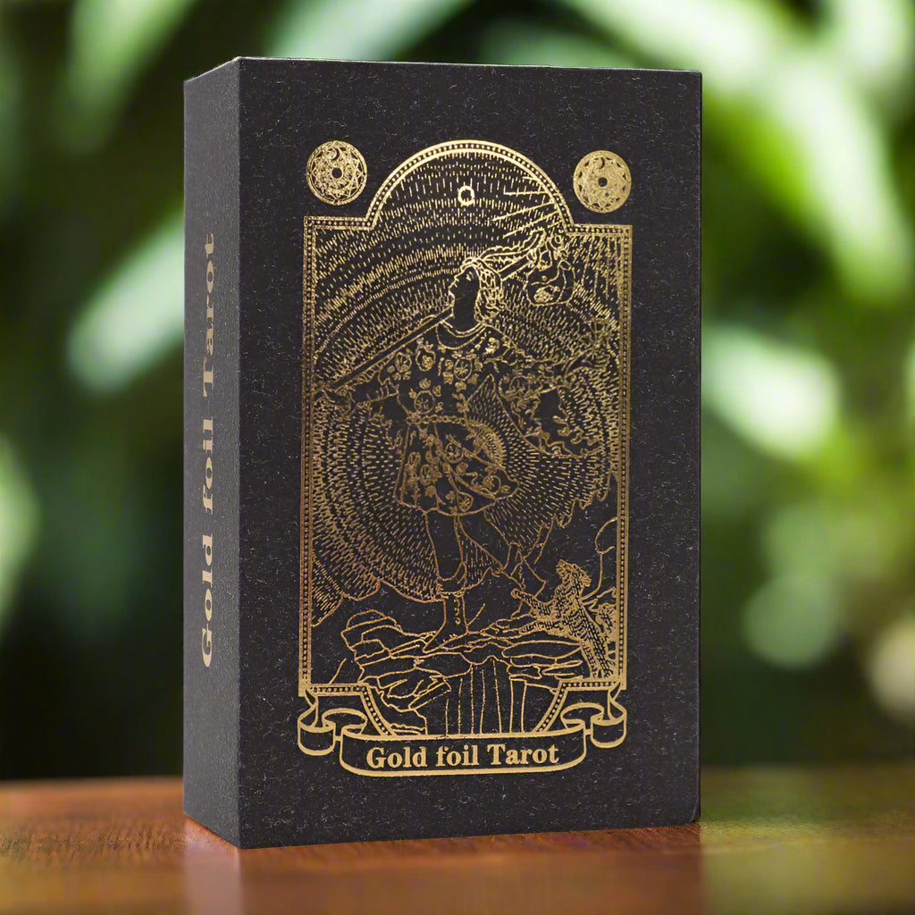 Gold Foil Tarot Gift Box