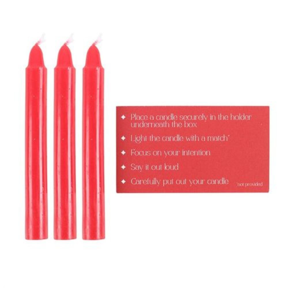Set of 3 Love Spell Candles