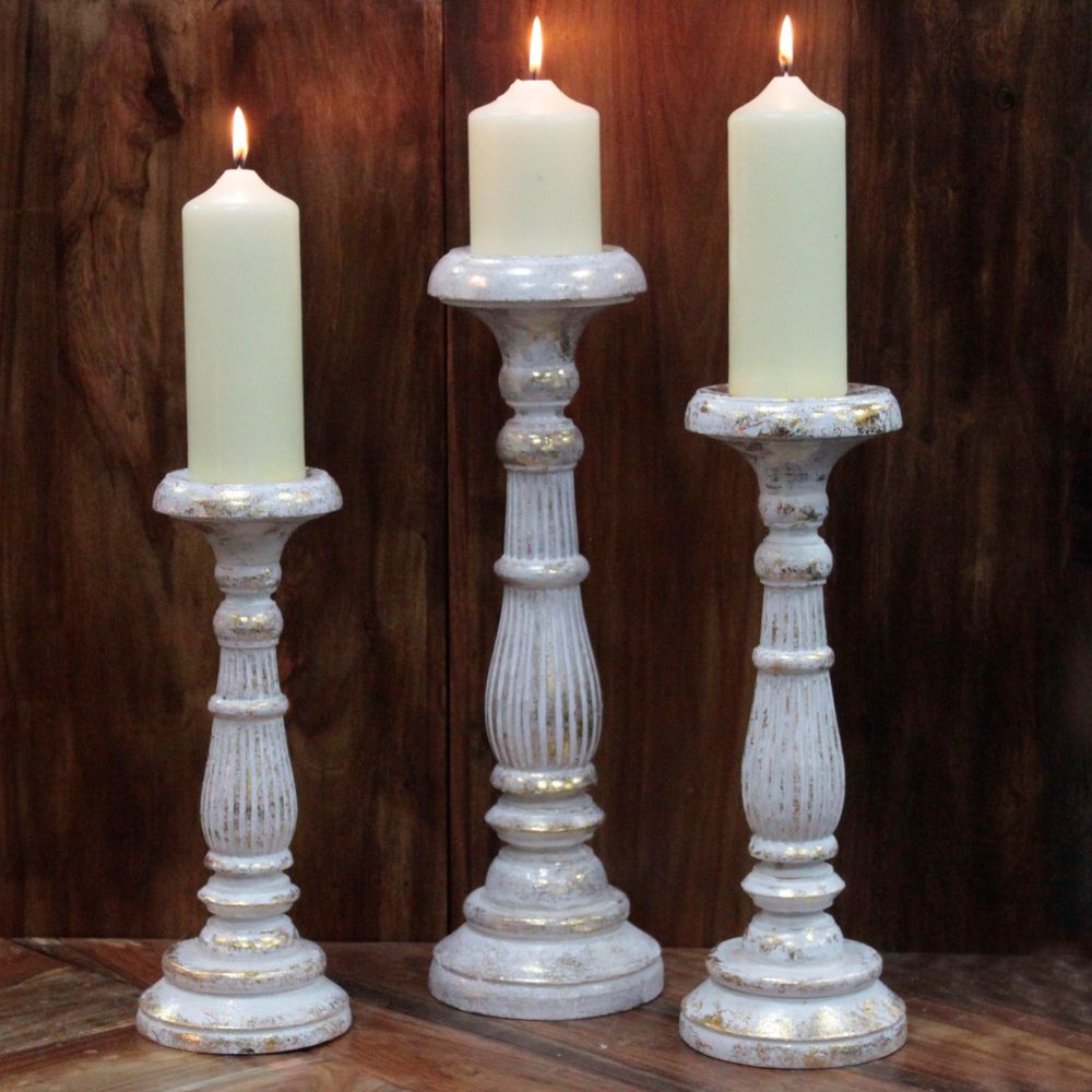 Hand made Vintage style candle Sticks
