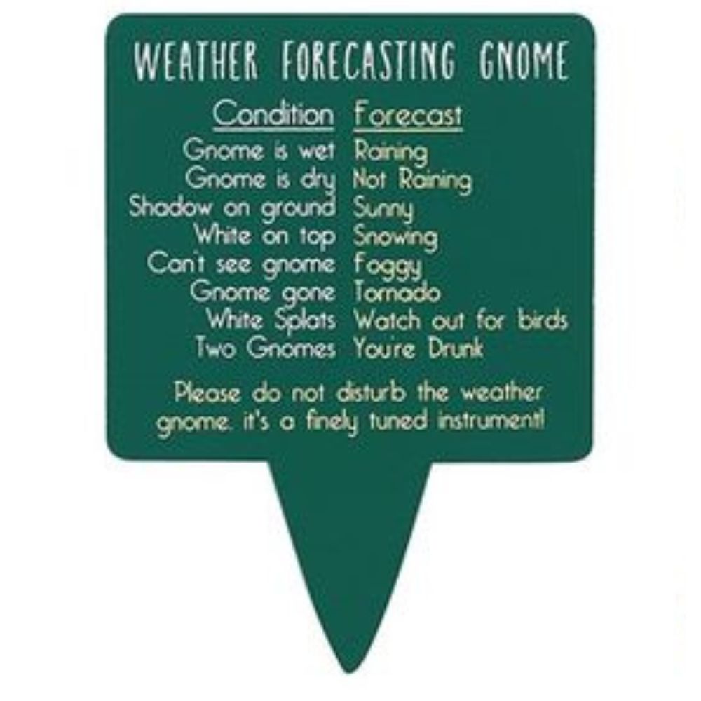 Large Weather Forecasting Gnome