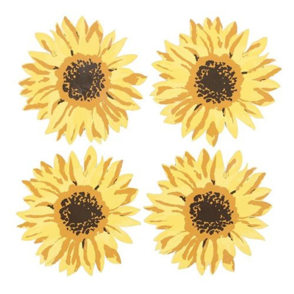 Sunflower Coaster Gift Set
