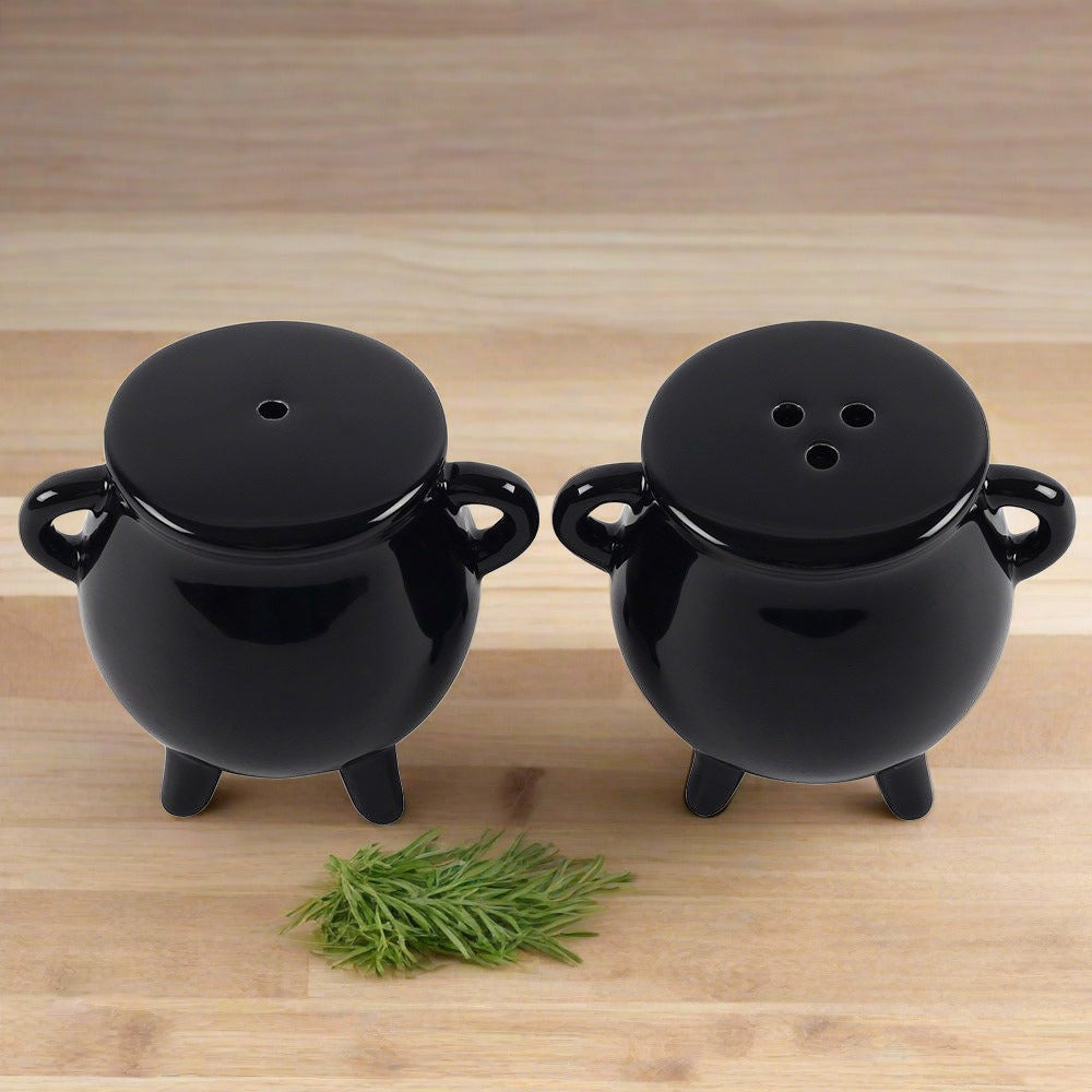 Cauldron Cruet Salt and Pepper Set