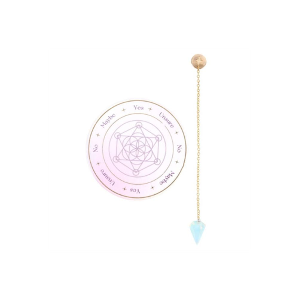 Opaliite Pendulum divination Kit