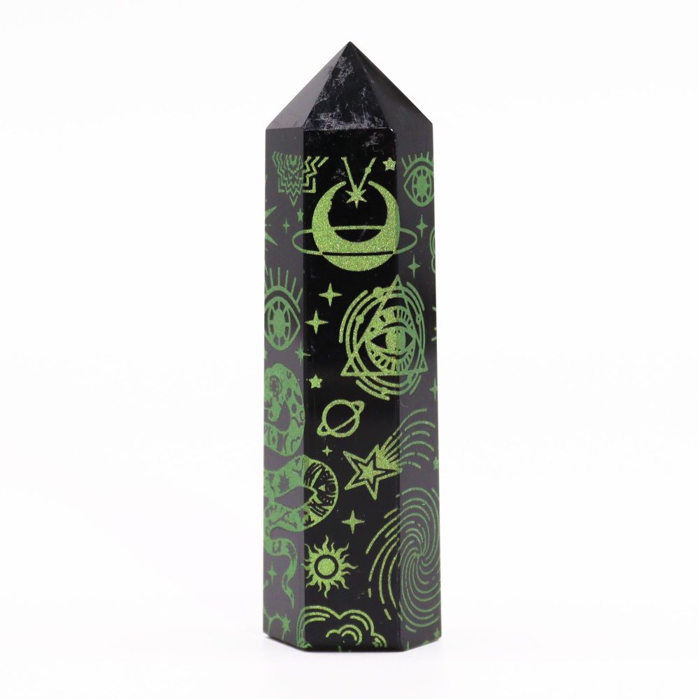 Black Obsidian Point