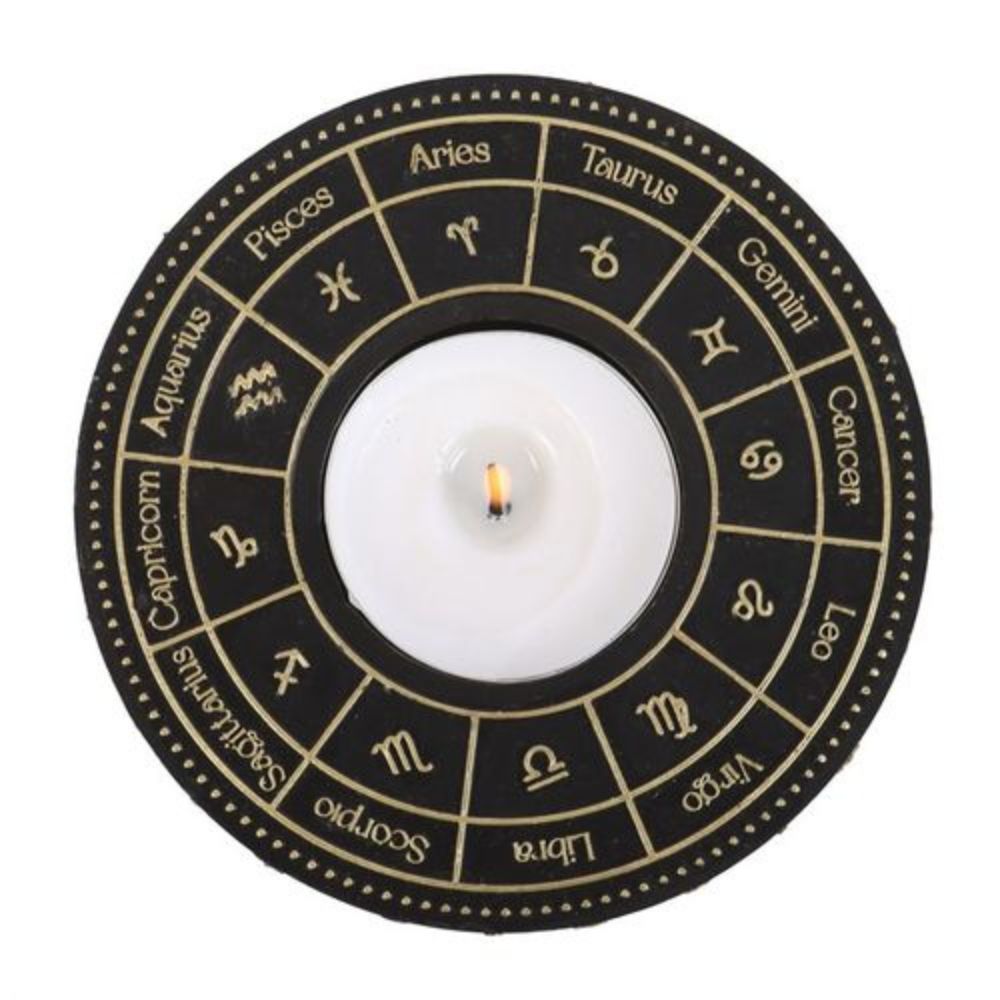 Tealight Holder – Astrology Wheel