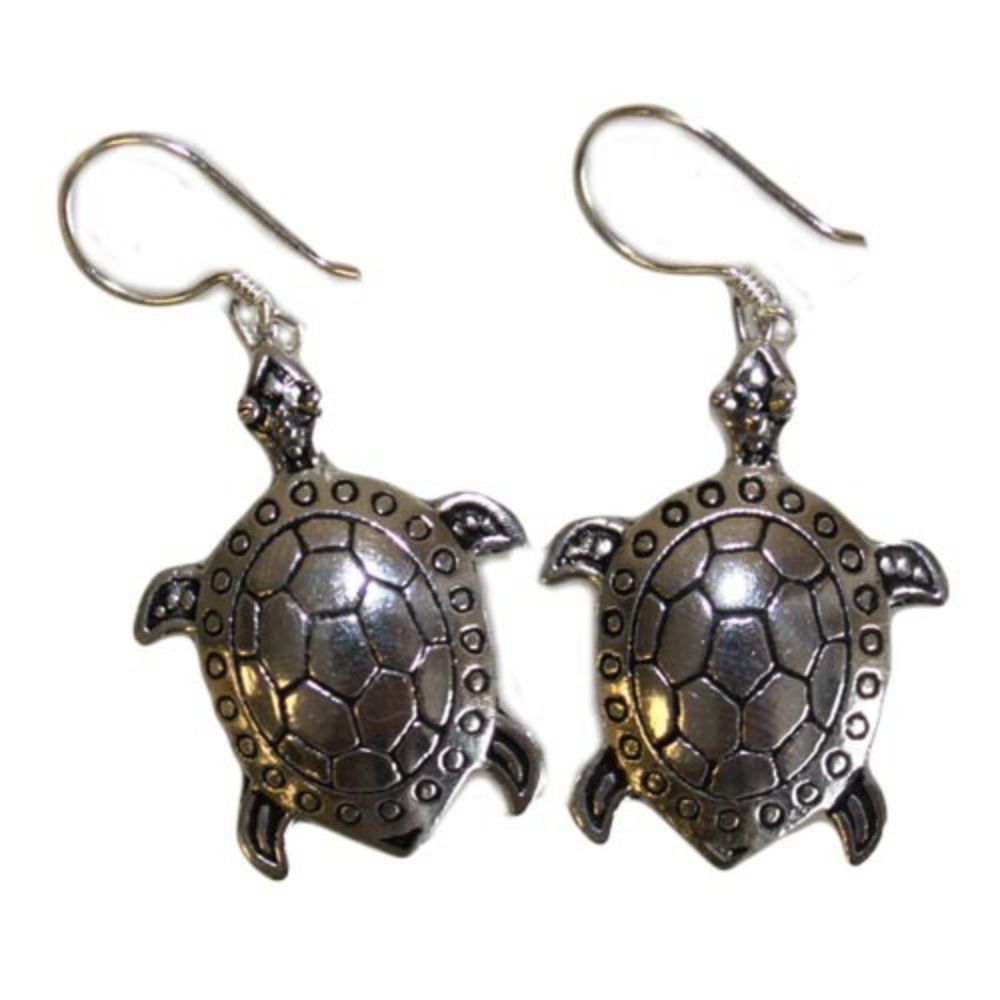 Sterling Silver Nature-Inspired Earrings