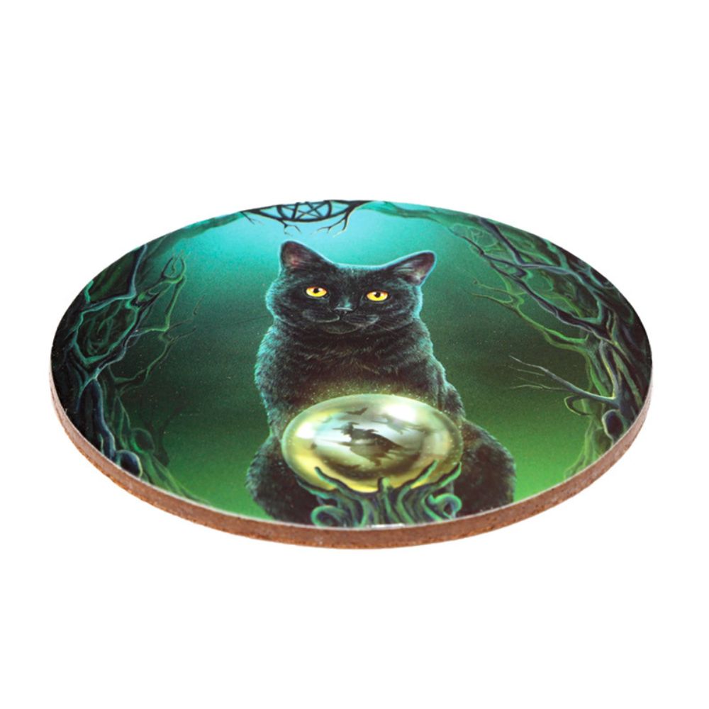 Lisa Parker set of four coaster - Magic Cats