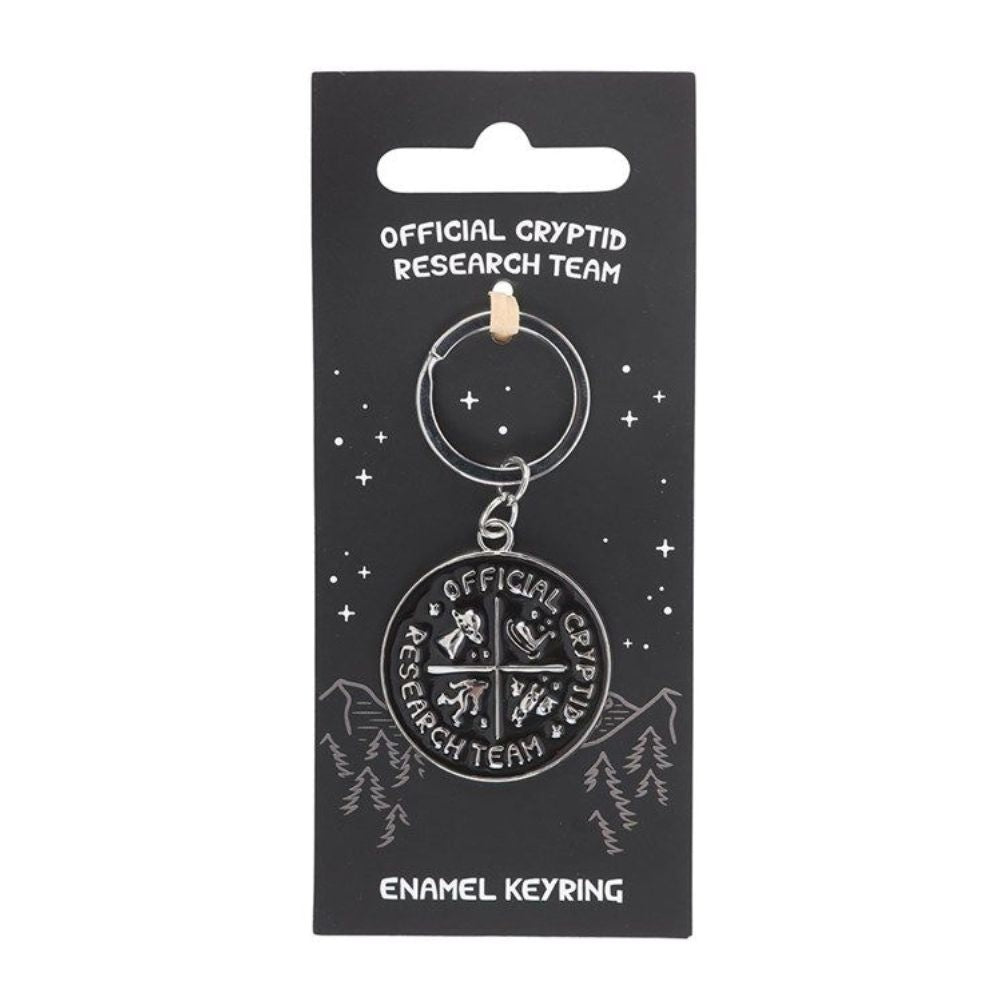 Cryptid Research Team Keyring