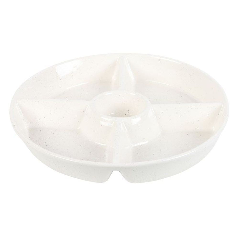 Ghost & Pumpkin Chip and Dip Snack Dish