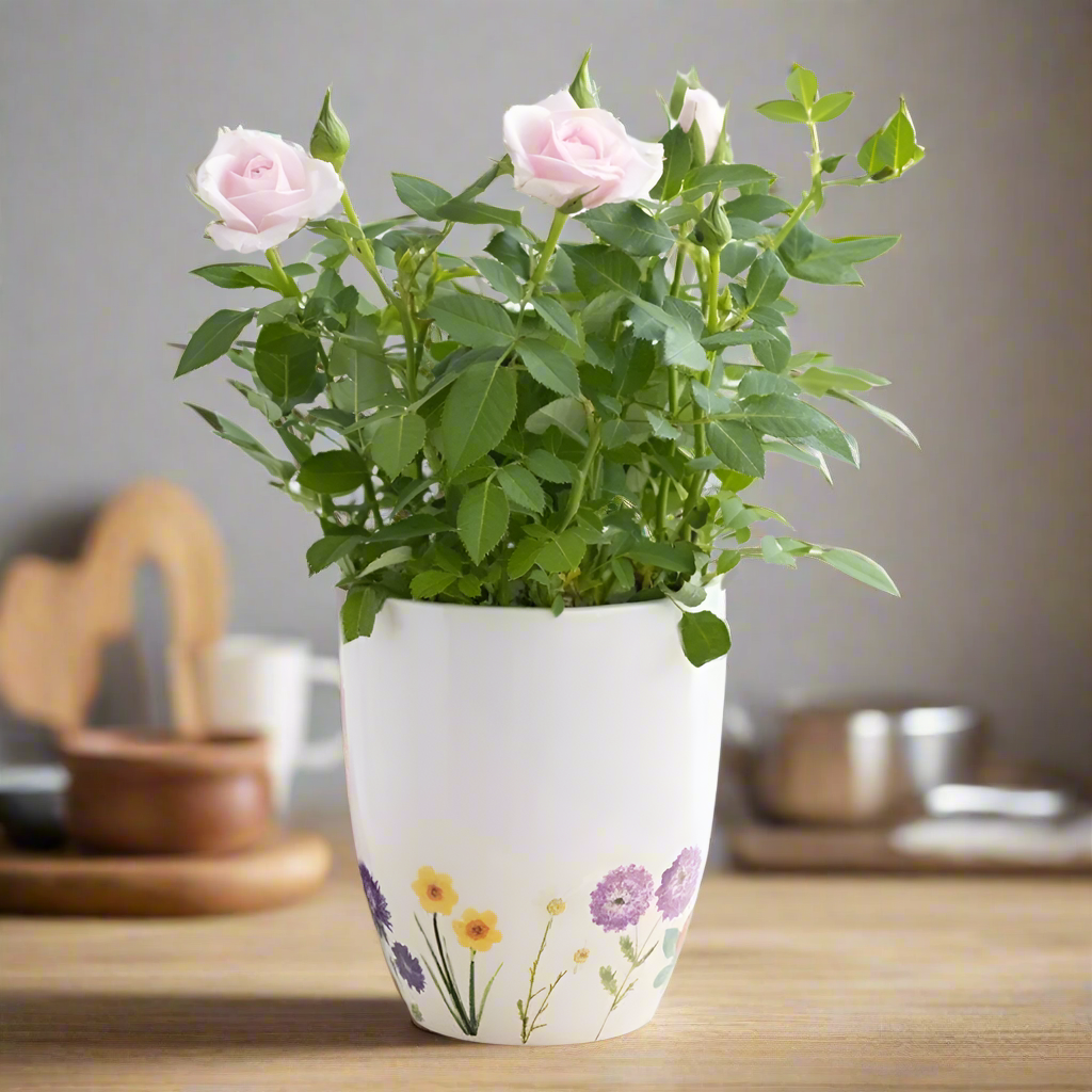 Wildflower Ceramic Plant Pot