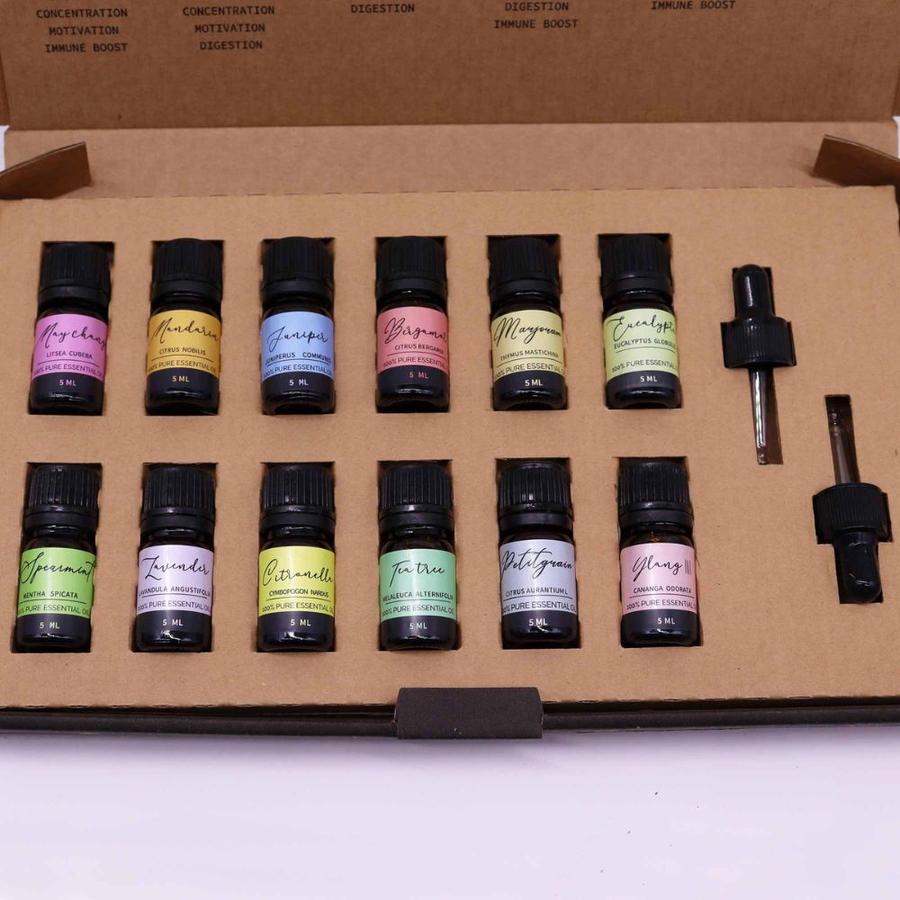 Aromatherapy Essential Oil Gift Set