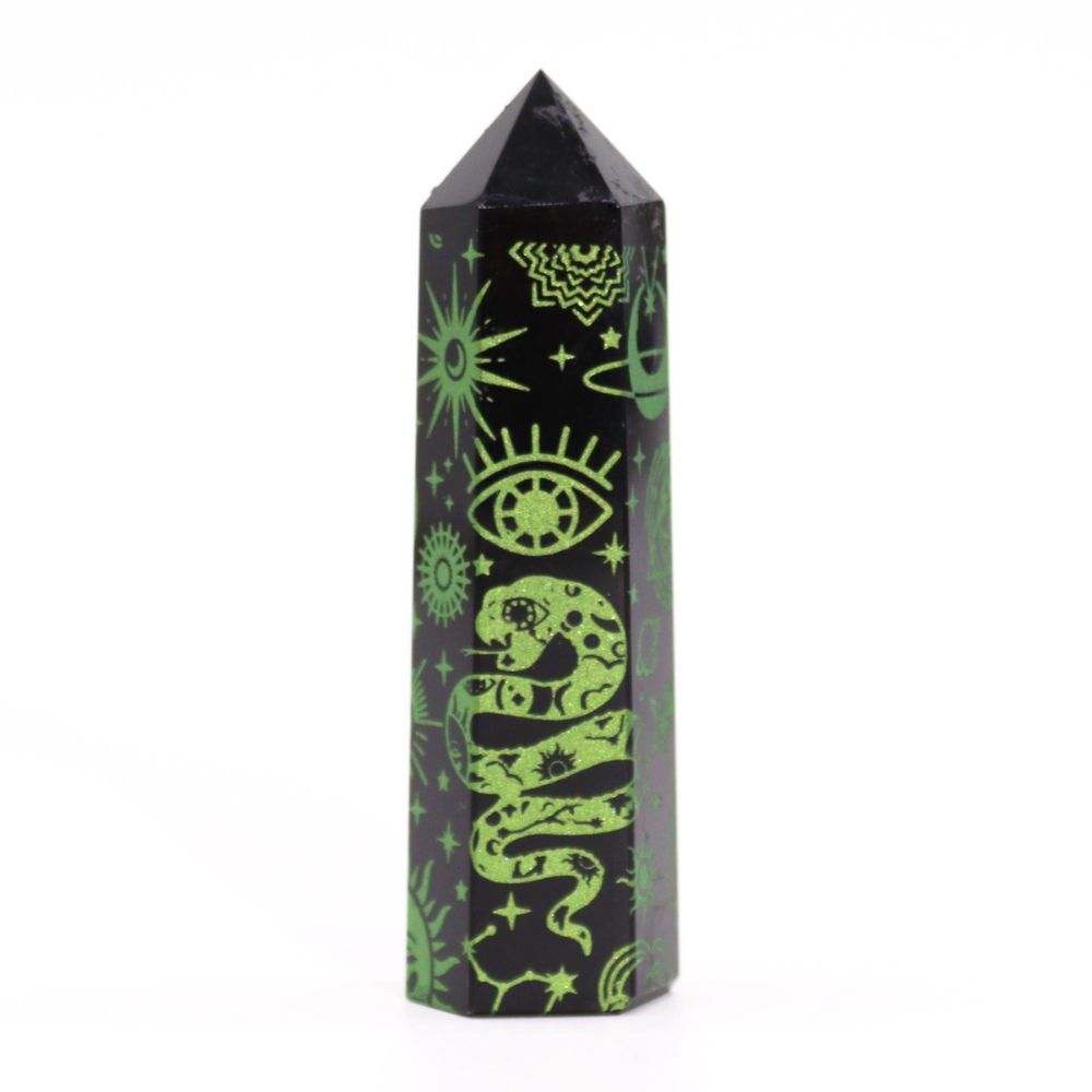 Black Obsidian Point