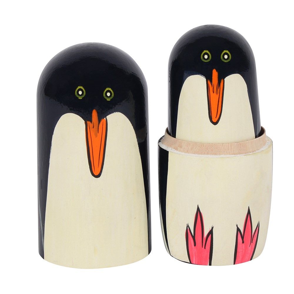 Russian 'Penguin' Nesting Doll