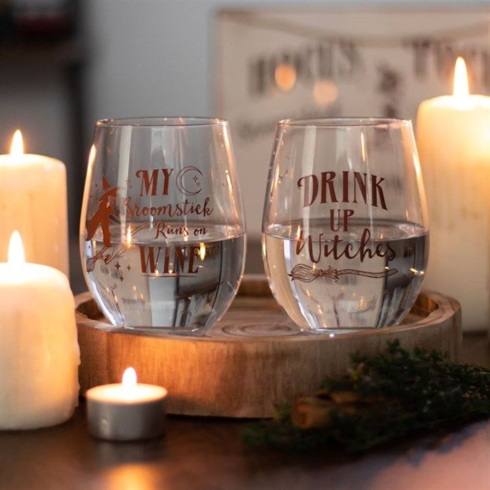 Stemless Wine Glasses