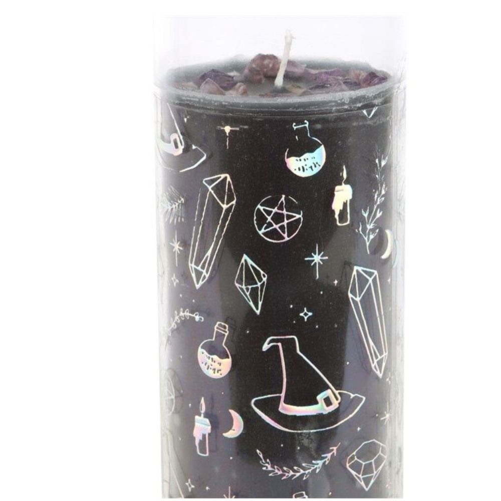 Tube Candle - Crystal Witch