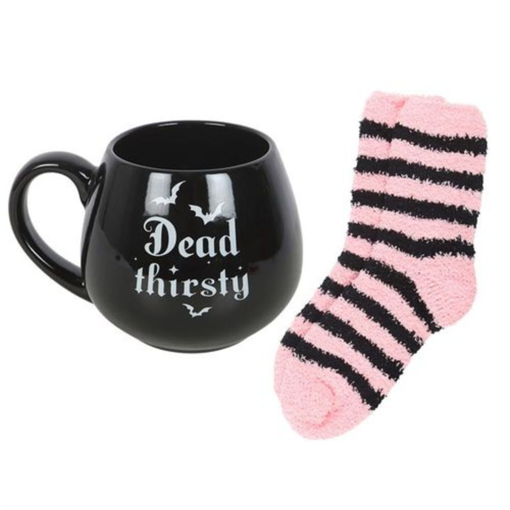 Dead Thirsty Mug & Socks Gift Set