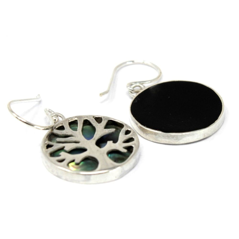 Silver Tree of Life Earrings