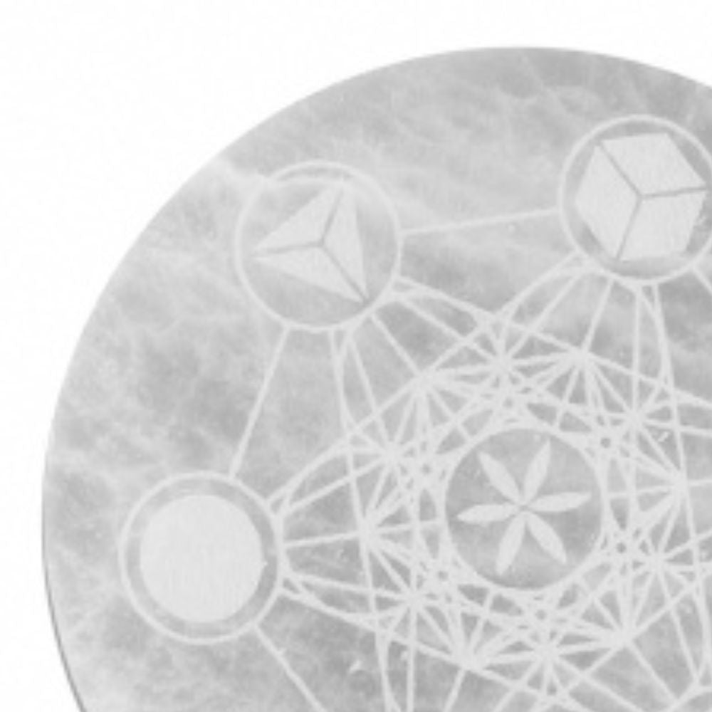 Large Selenite Charging Plate