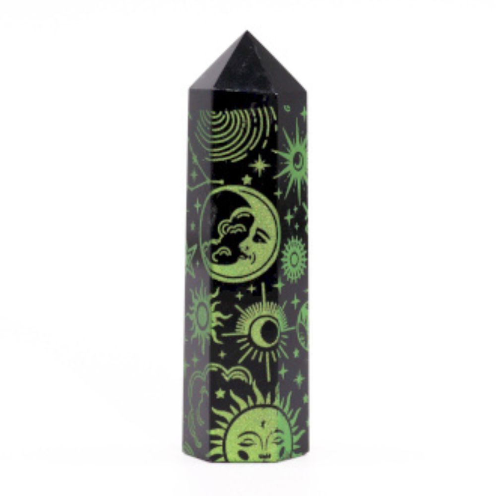 Black Obsidian Point