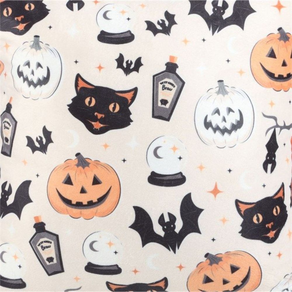 Cushion - Vintage-Inspired Halloween Print