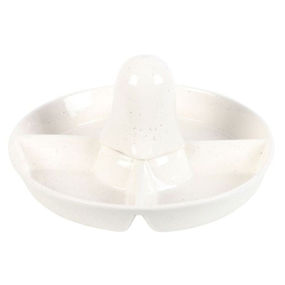 Ghost & Pumpkin Chip and Dip Snack Dish
