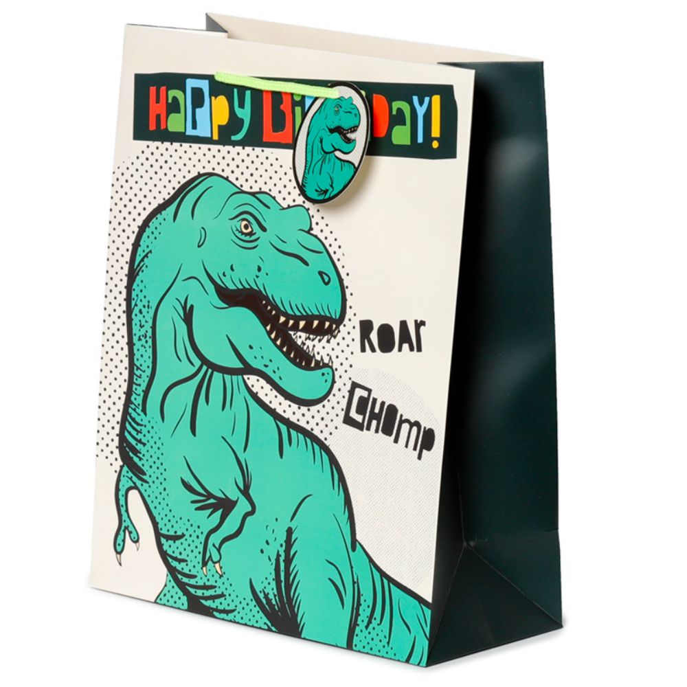 Happy Birthday Dinosauria - Gift Bag