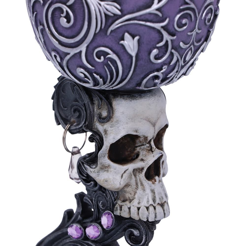 Death's Desire Twin Skull Heart Goblets