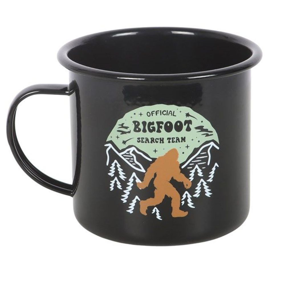 Bigfoot Search Team Enamel Mug