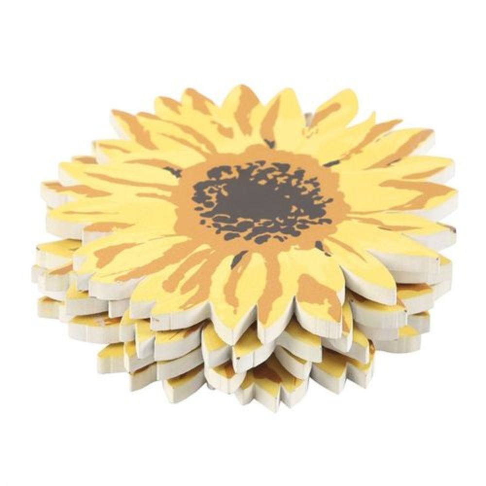 Sunflower Coaster Gift Set
