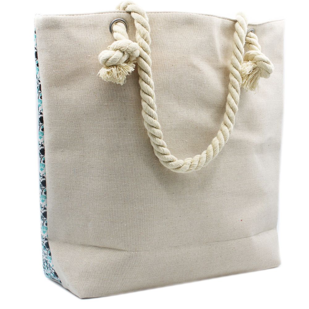 Rope Handle Mandala Bag
