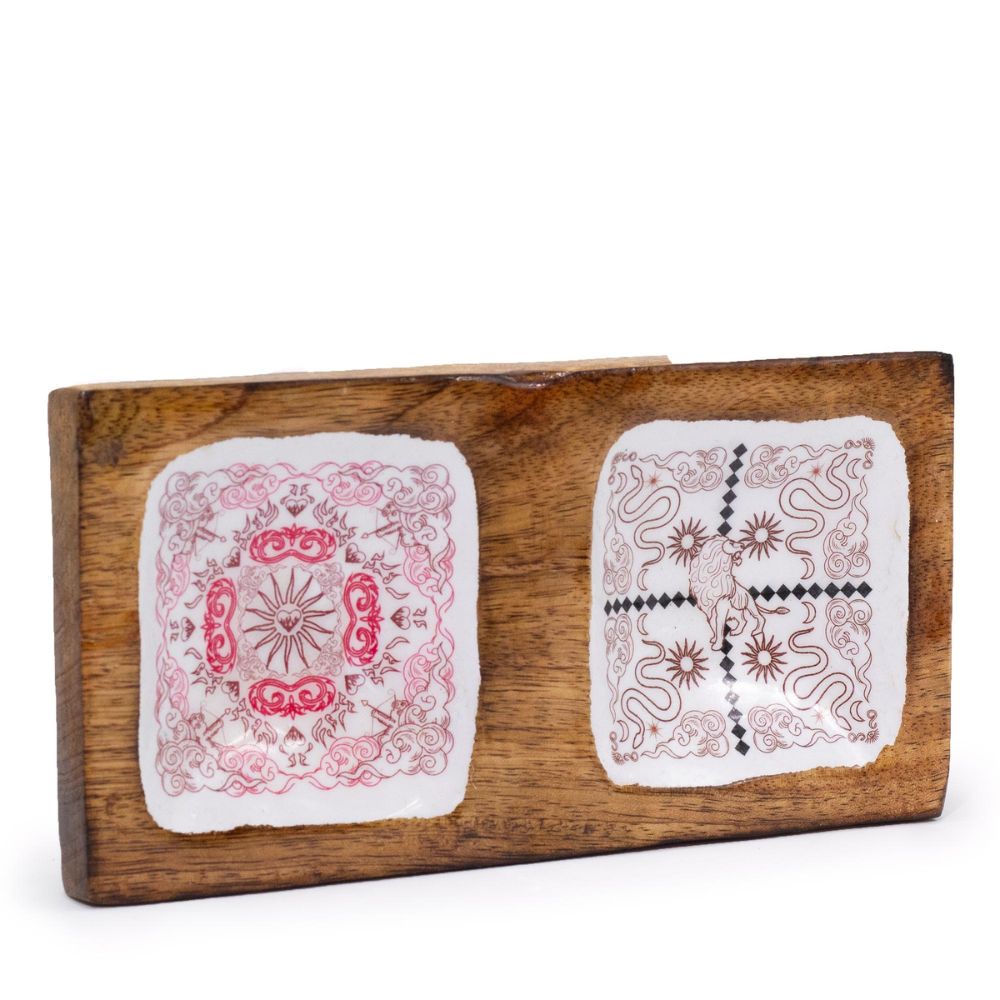 Hop Hare Enameled Double Trinket Tray