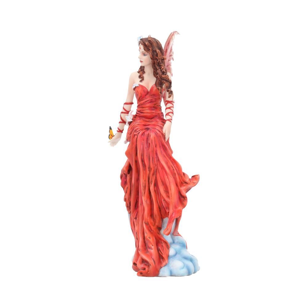 Crimson lily Fairy Figurine