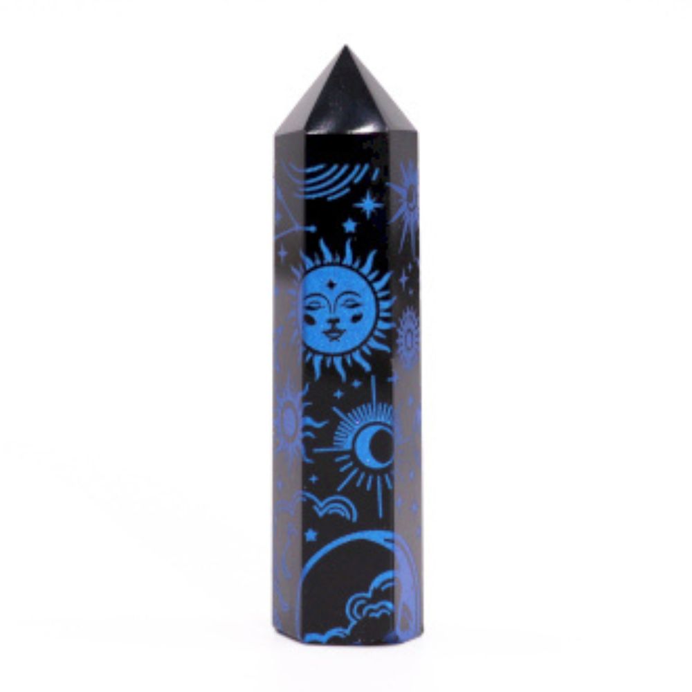 Black Obsidian Point