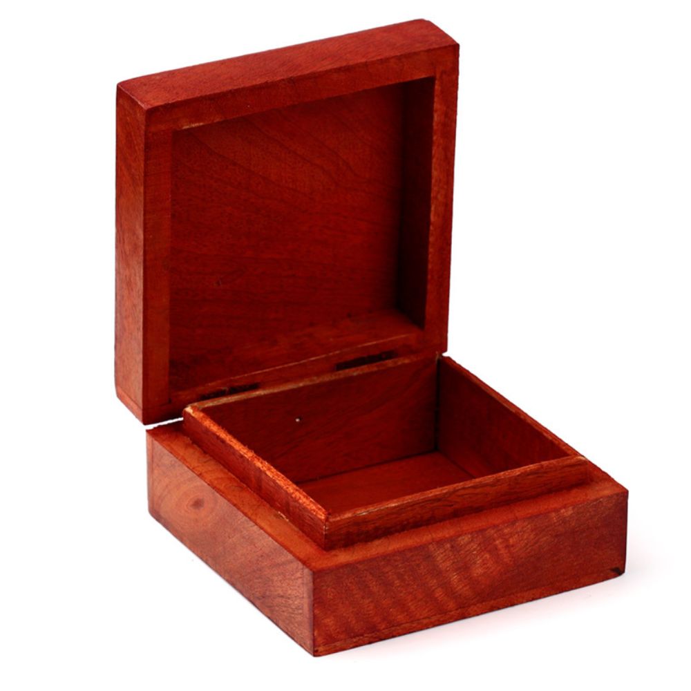 Hand Carved Trinket Box
