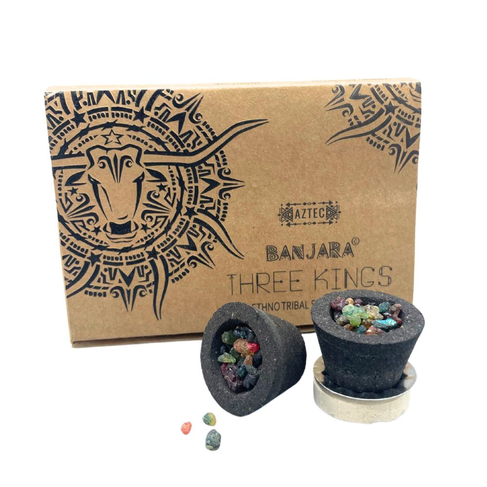 Banjara Ethno Tribal Smudge & Resin Cups